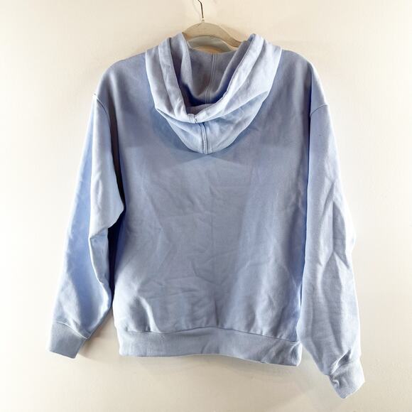 Alo Accolade Hoodie Pullover Sweatshirt Steel Blue XS - Picture 4 of 4